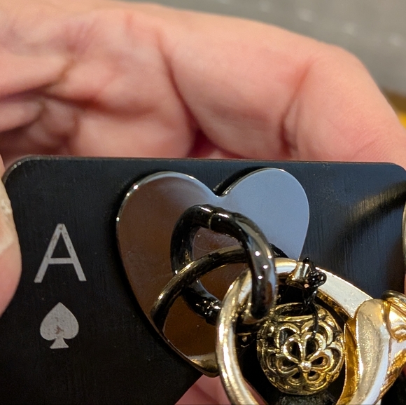 Elegant Red Tassel and Pom Pom Keychain - Picture 11 of 15